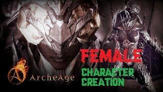 ArcheAge 4 0 - Character Creation Female Warborn