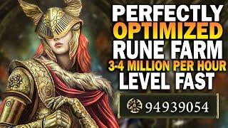 Elden Ring  - A Perfectly Optimized 3 Million+ Per Hour Rune Farm  - Level Fast In Elden Ring!