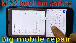 Mi A3 touch not working 100% solution, Mi A3 touch problem solution