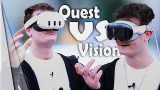 Vision Pro gegen Quest 3: Spart euch einfach das Geld...