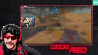 Drdisrespect Reacts To Shrouds Run During Blackout Code Red Tournamet Call With Shrouds Agent