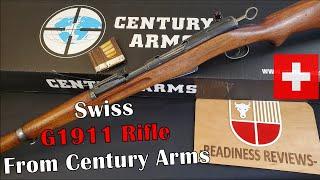 SWISS G1911 Rifle From CENTURY ARMS | W+F Bern Schmidt Rubin 1911 Straight Pull UNBOXING | 7.5x55mm