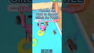 How To Speed Glitch For FREE In MM2? #mm2 #shorts