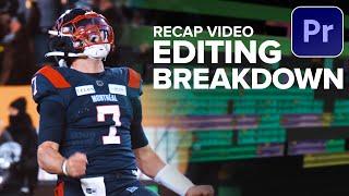 How to Edit  Sports Recap Videos (Editing Breakdown)