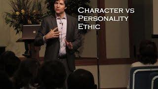 Justin Epstein: Character vs Personality