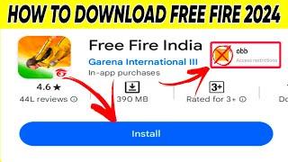 How To Download Free Fire 2024