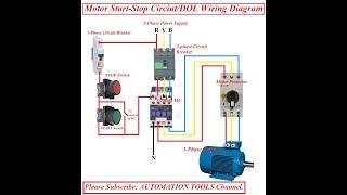 Siemens S7-200 PLC Basic Programming (Motor Start-Stop).