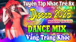 Nhạc Trẻ 8X New Wave - LK Vầng Trăng Khóc DJ Disco Remix 2025 Mới Nhạc HoaTest Loa 8D Chất Lượng Cao