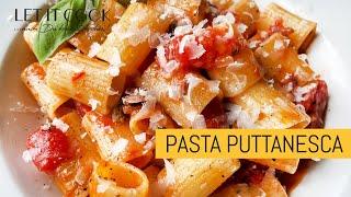 Pasta Puttanesca, ein feiner italienischer Klassiker