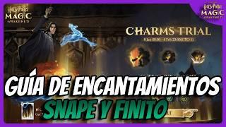 Guía Prueba de Ecantamientos Finito y Severus Snape (Charm Trial) ️ Harry Potter Magic Awakened