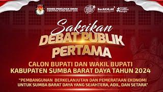 PROMO DEBAT PUBLIK PERTAMA CALON BUPATI DAN WAKIL BUPATI PILKADA TAHUN 2024