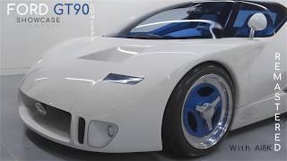 FORD GT90 Prototype - Remastering with AI