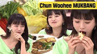 "The 8 Show" Chun Woohee's 'New York Butter Chicken' & 'Beijing Chicken Wrap Dish' Mukbang 