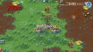 Lords Mobile - [A2Z] Bren Chong Soloed 200 Million Might!!! Crazy Losses!! #shorts  #fyp #trending