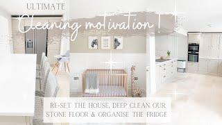 CLEANING MOTIVATION UK | DEEP FLOOR CLEAN | SPEED CLEAN | ORGANISE WITH ME