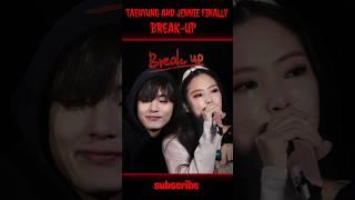WHY TAEHYUNG AND JENNIE BREAKUP  V and JENNIE RELATION OVER  #taehyung #jennie #bts #shorts #kpop