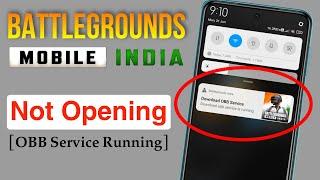 How to Fix Download Obb service is Running Battelground Mobile India Problem