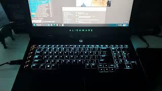 I9-8950HK in Cinebench r23 Alienware laptop