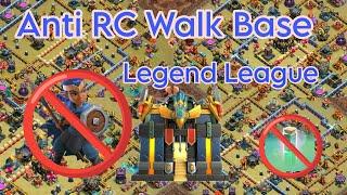 HIGHER LEGEND LEAGUE ANTI RC WALK BASE LINK | CLASH OF CLANS