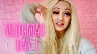 Vlogmas Day 1 | Get ready with me, Lunch, Christmas Lights and Cooking | The Daphne Show