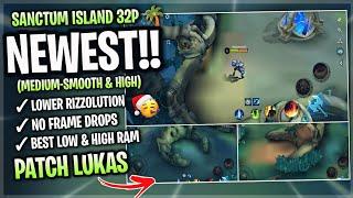 New! Sanctum Island SMOOTH MAP In Mobile Legends | Config Ml Anti Lag Improved FPS - Patch Lukas