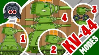 Abilities of KV-44. Steel Monster Animated Series