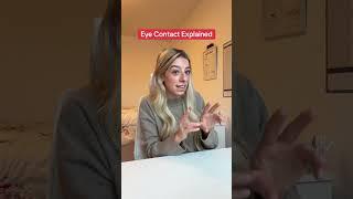 Eye contact & ADHD #shorts #adhd