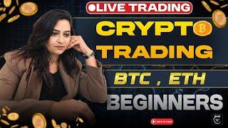 Crypto Live Trading || 18 December | @vjinvestment #bitcoin #ethereum #cryptotrading