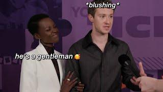 Joseph Quinn and Lupita Nyong'o flirting (in their own way) for 5 minutes | Part 2
