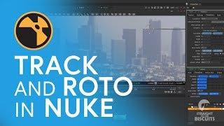 VFX Tutorial - Basic Tracking and Rotoscoping in NUKE