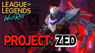 PROJECT: Zed Gameplay | League of Legends : Wild Rift