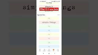 miui  12.5 new fonts all redmi phones. #miui12 #fonts #redmi
