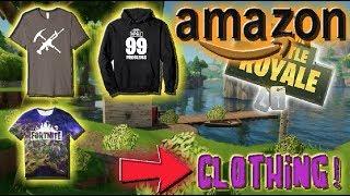 FORTNITE APPAREL!! - T-SHIRTS & HOODIES (AMAZON)