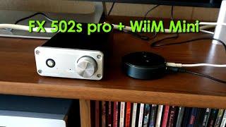 FX 502s pro + WiiM Mini. Бюджетный Hi-Fi.