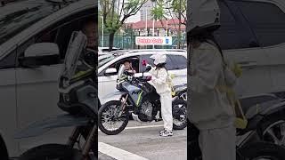 This is so cute  #viral #funny #motovlog #trending #top #motorcycle #cute #bikelover #shorts #bike