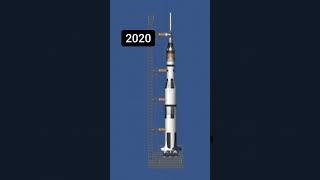 Evolution of My Saturn V #sfs #shorts