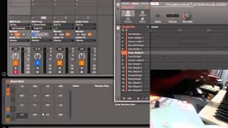 Maschine 2 0 in Ableton Live 9 mapping drum rack to trigger Maschine pads