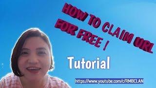 How to claim youtube URL for free!!!