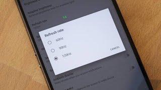 How to change your phone Refresh rate ! Update any Android to 120hz display