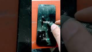 Techno spark 7T Crack Glass Change And Screen Replacement Available  #youtubeshorts #shorts