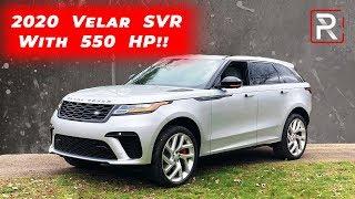 The Range Rover Velar SVAutobiography Dynamic is a Crazy Fast Velar SVR