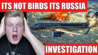 Azerbaijan Airplane Crash In Kazakhstan Russian Investigation