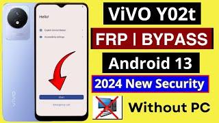 ViVO Y02t Android 13 Frp Bypass | Without PC | ViVO (V2254) Frp Bypass Unlock/Google Account Lock