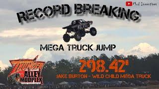 Wild Child Jake Burton Record Jump - Thunder Alley Mudplex, Gaston South Carolina.