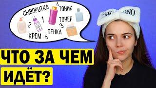 КАК ПРАВИЛЬНО НАНОСИТЬ УХОДОВЫЕ СРЕДСТВА ДЛЯ ЛИЦА? ЭТАПЫ УХОДА КОРОТКО И ЯСНО