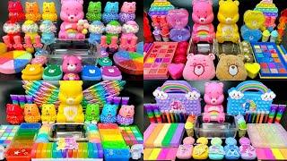 [ASMR] My BEST Care Bears Slime Video Collection 1Hour. Most Satisfying Slime 케어베어 슬라임 베스트 모음집(154)