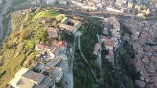 Cosenza dall'Alto: Ponte Calatrava e Castello Svevo in 4K