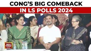 Along With SP, Congress Scripts New Story In Uttar Pradesh, Big Comeback In Lok Sabha Polls 2024