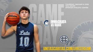 Immaculata Boys Basketball vs. Ridge - 01/09/2025