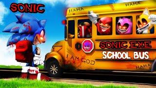 Joining CURSED SONIC.EXE SCHOOL In GTA 5 (Sonic 2)